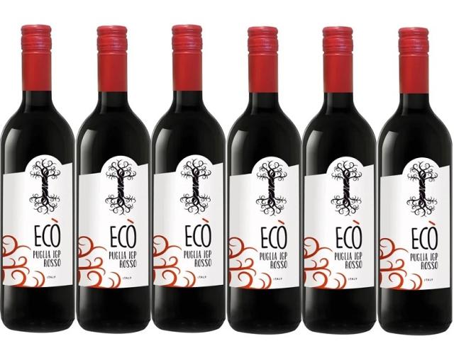 送料無料 チェヴィコ エコ プーリア ロッソ750ml×6本[赤/フルボディ/イタリア/プーリア]本州(一部地域を除く)は送料無料の通販は 6,498円