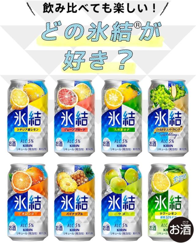 4/26限定 OFFクーポン チューハイ キリン 氷結 グレープフルーツ 350ml×72本/3ケース_6