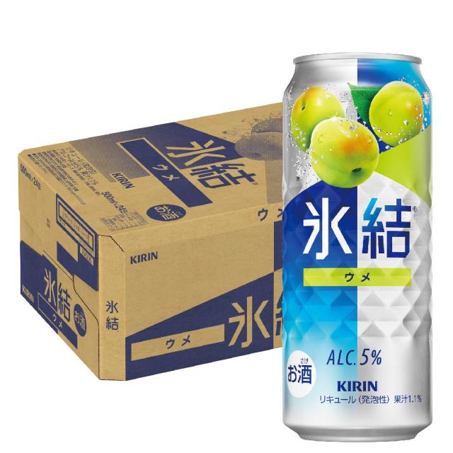 チューハイ キリン　氷結　ウメ　500ml×1ケース/24本