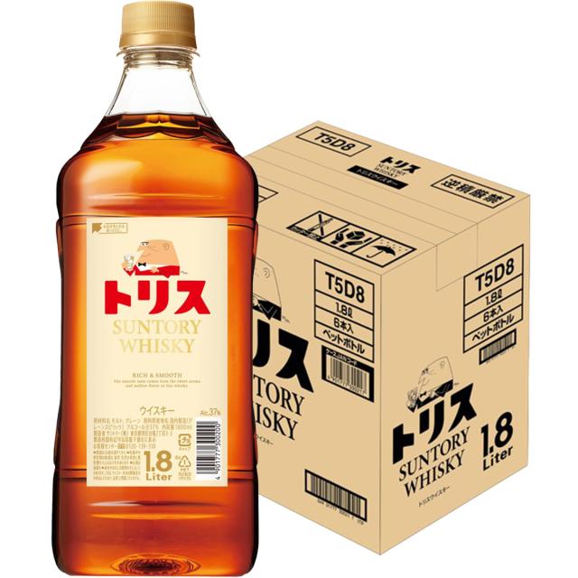 サントリー トリスウイスキー 37度 1800ml 1.8L×6本の通販はau PAY