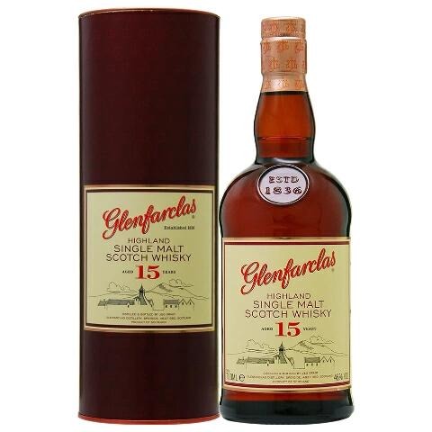 並行 シングルモルト スコッチ  グレンファークラス 15年 46度 700ml 1本12本まで1個口配送可能