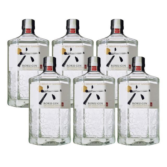 サントリー ジャパニーズクラフトジン ROKU 47度 700ml×6本/1ケース