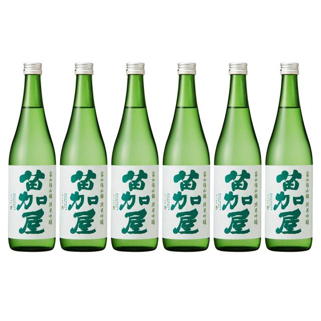 日本酒 富山県 若鶴酒造 苗加屋 富山雄山錦 純米吟醸 720ml×6本