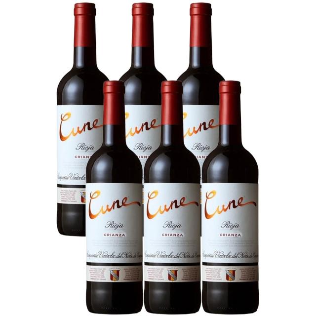 クネ クリアンサ 750ml×6本 三国ワイン [スペイン リオハ/赤/ミディアム]