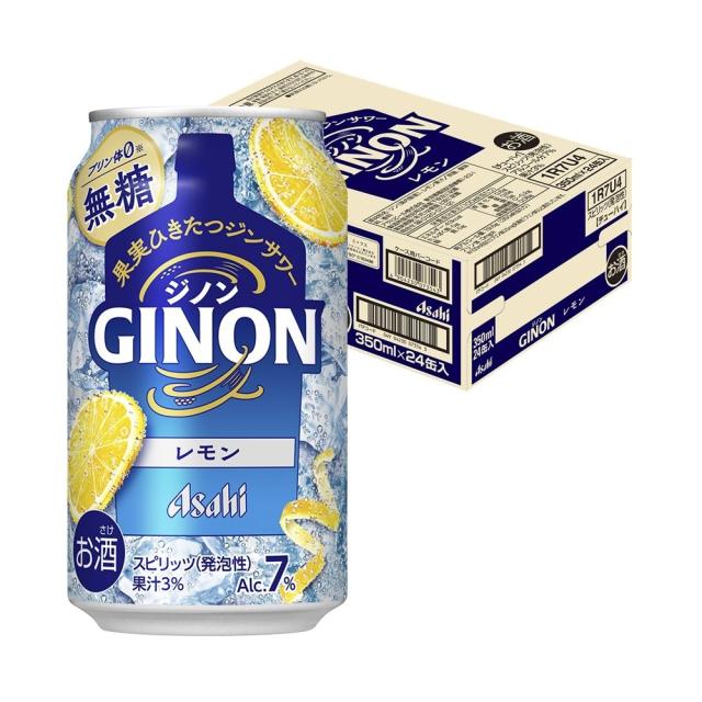 アサヒ GINON ジノン レモン 350ml×1ケース/24本
