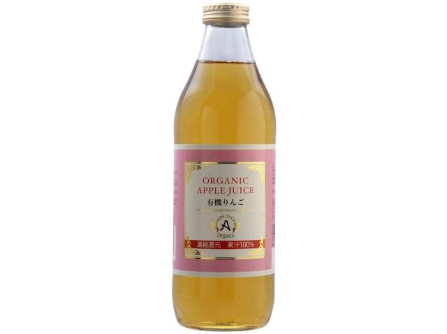 アルプス オーガニックアップルジュース100 1L 1000ml×2ケース/12本 りんご リンゴ
