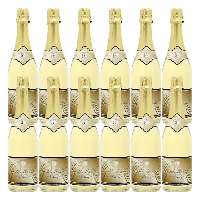 ノンアルコール スパークリングワイン デュク・ドゥ・モンターニュ・クラシック 750ml×12本