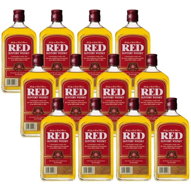 サントリー ウイスキー レッド 640ml 12本