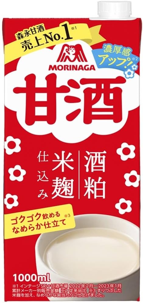 森永乳業 森永製菓 甘酒 1000ml×4ケース/24本
