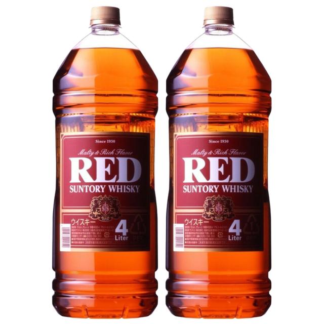 サントリー ウイスキー レッド 4000ml 4L×2本