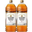 サントリー ホワイト 4000ml 4L×2本 ウイスキー サントリー ホワイト