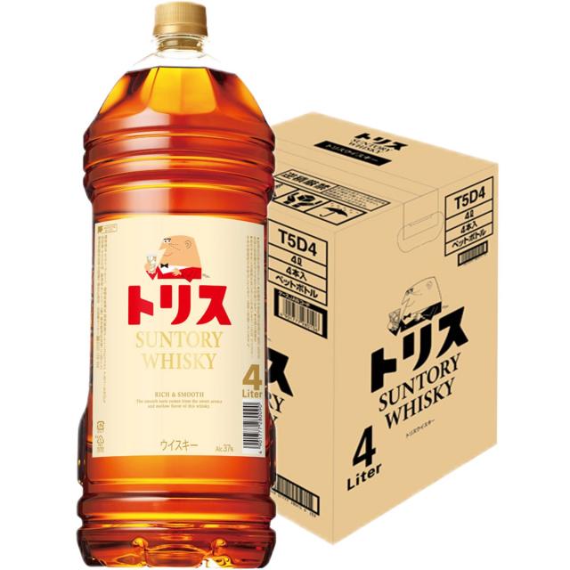 サントリー トリスクラシック 37度 4000ml 4L×4本