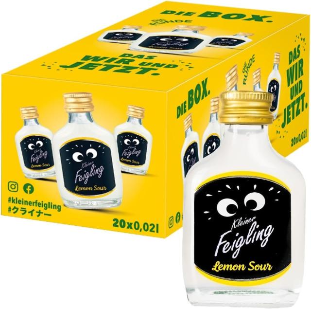 クライナー ファイリング レモンサワー 15％ 20ml×40本 リキュール フレーバー ドイツ アルコール 酒 ケース販売 まとめ買い 業務用
