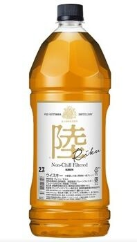 キリン ウイスキー 陸 PURE&MELLOW 50度 2700ml 2.7L 6本