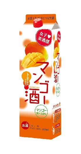 サクラオB&D 女子美酒部 マンゴー酒 2000ml 2L×2ケース/12本