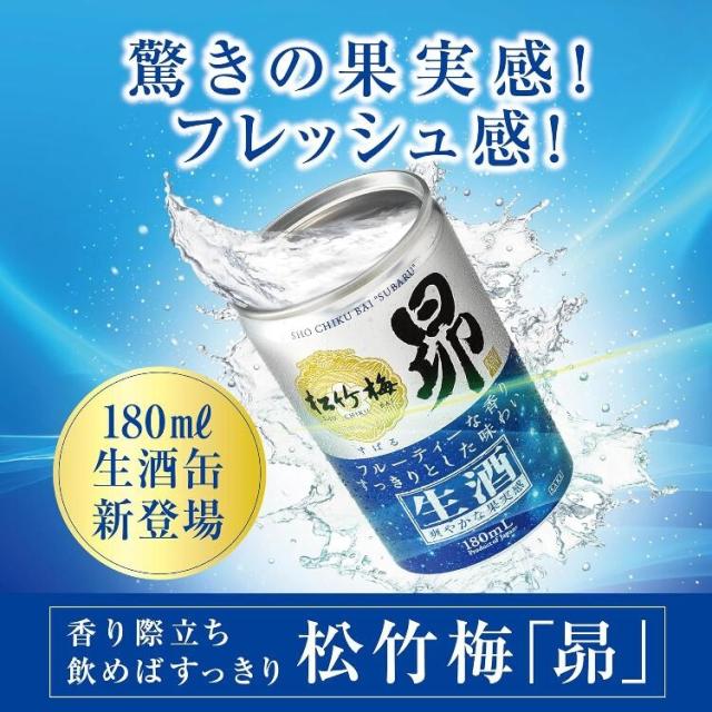 日本酒 宝酒造 松竹梅 昴 生貯蔵酒 180ml×30本_1