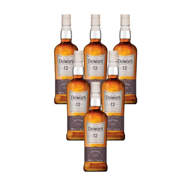 デュワーズ 12年 ミズナラ 700ml 6本 1ケース