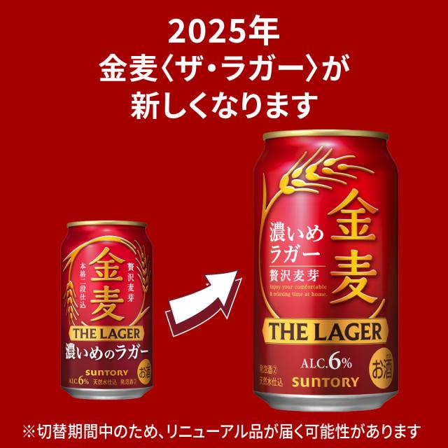 4/26限定 OFFクーポン 新ジャンル サントリー ビール 金麦 ザ・ラガー 500ml×48本/2ケース heat_g_11