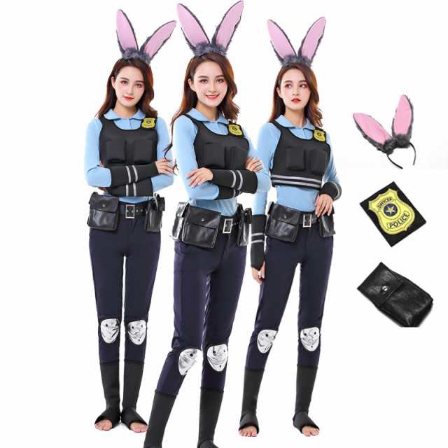 ジュディ・ホップス Judy Hopps コスプレ衣装 コスチューム 警察服