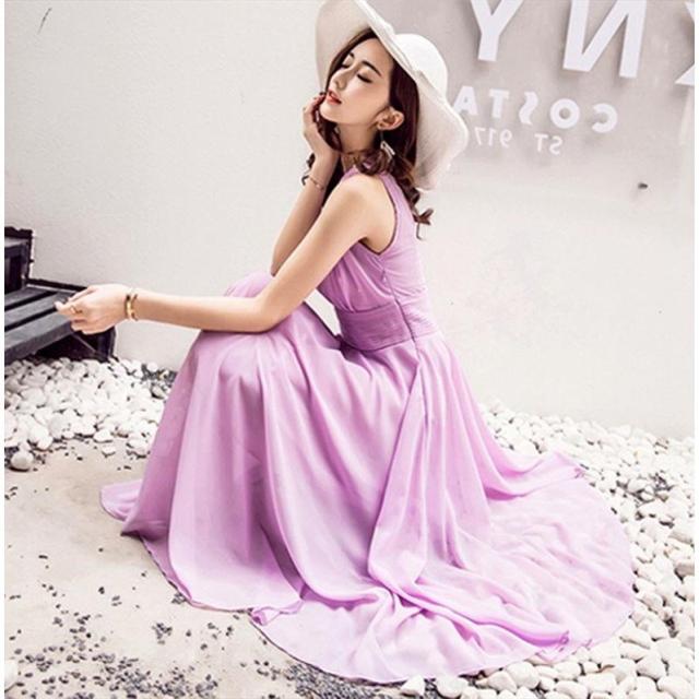 ワンピース マキシワンピース シフォンワンピース ドレス マキシ丈ワンピース 通勤 結婚式 白 ホワイト 春 ロング マキシワンピ ワンピーの通販はau Pay マーケット Kireifuku Au Pay マーケット店