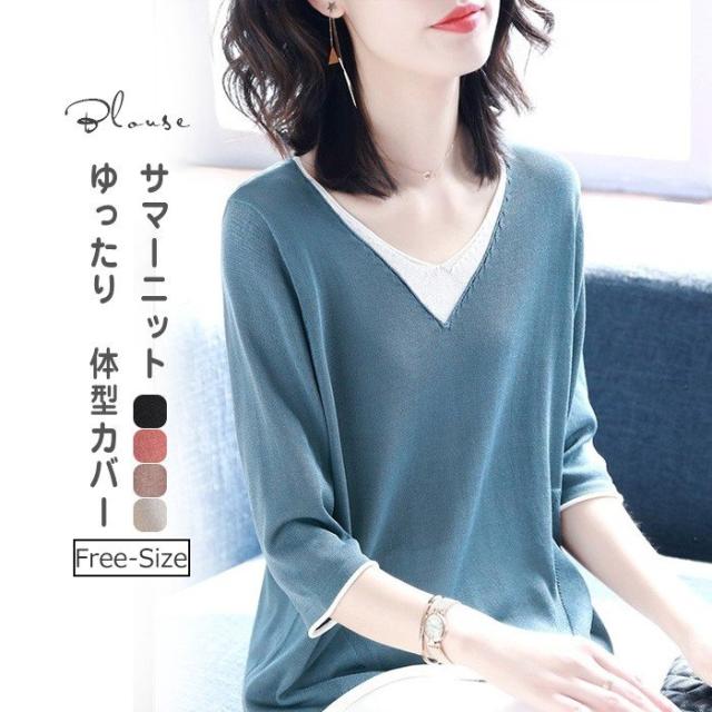 アクセシブル 男らしい 少し V ネック ニット 夏 Fujimori Jibika Jp