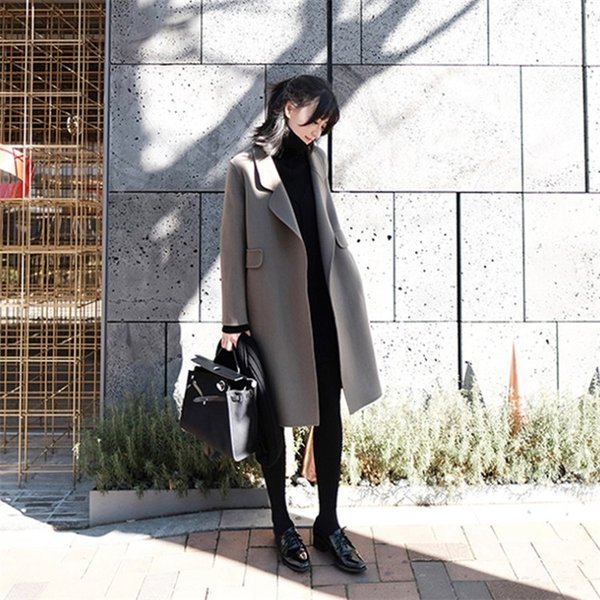 チェスターコート レディース 秋冬 40代 ロング チェスターコート ミディアム メルトンコート 体型カバー 韓国風 アウター 通勤 着痩せオの通販はau Pay マーケット Kireifuku Au Pay マーケット店