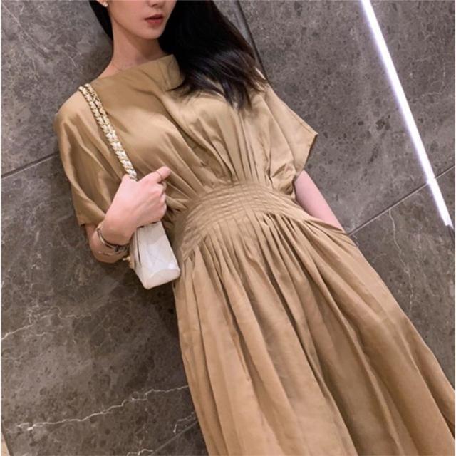 ロングワンピース 夏 レディース ワンピース ゆったり 体型カバー 大きいサイズ マキシワンピース Aライン ハイウエスト キレイめ 大人 の通販はau Pay マーケット Kireifuku Au Pay マーケット店