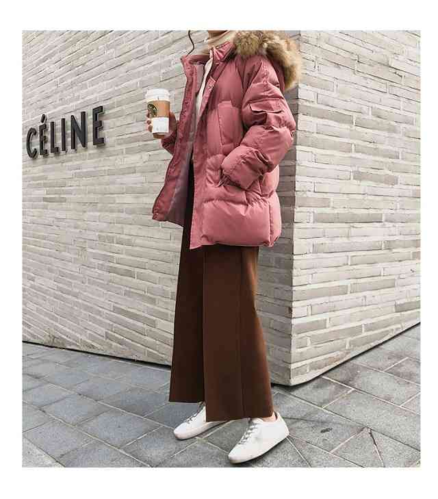 冬 エコダウン コート レディース 人気 ミディアム丈 ダウン 風 オーバーサイズ ジャンパー ファー 付き フード 付き ミディアム アウタの通販はau Pay マーケット Tresor