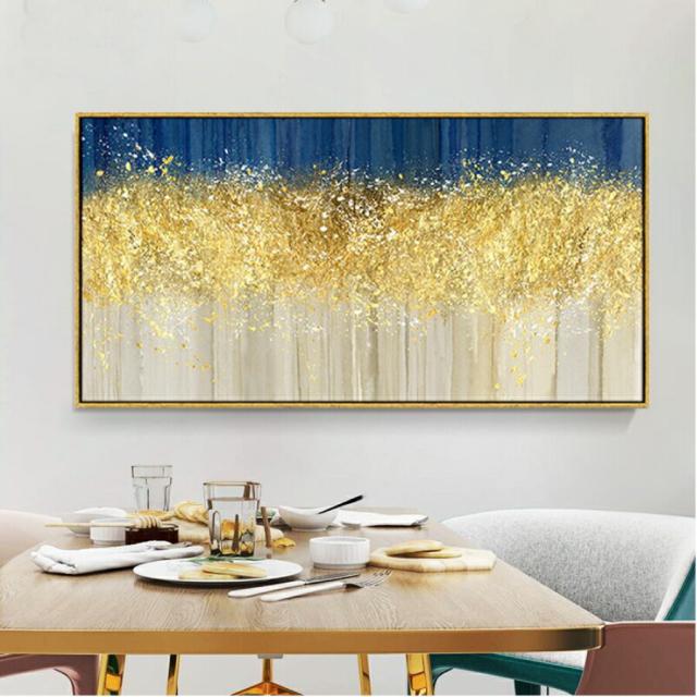 水晶絵　アートパネル　車　ポスター　イエロー　黄　絵画　絵　アート　外車　額縁 水晶パネル アートパネル 60×80cm 街並み 金フレーム付き