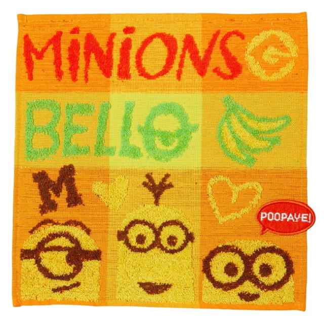 MINION ミニオン タオルハンカチ ミニオンズ キャラクター ミニタオル