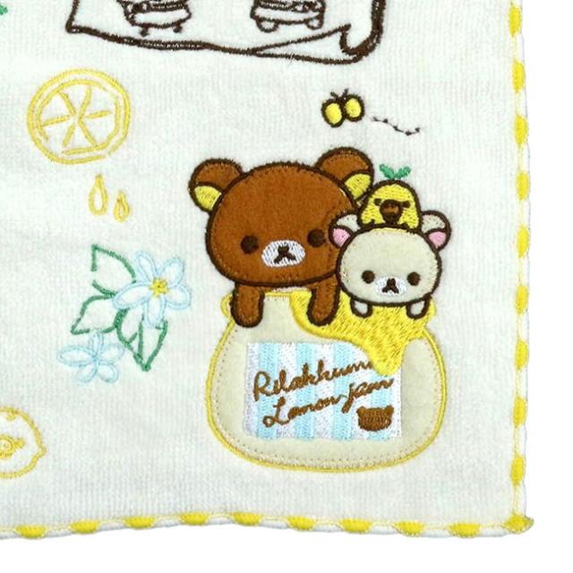 リラックマ タオルハンカチ サンエックス キャラクター ミニタオル