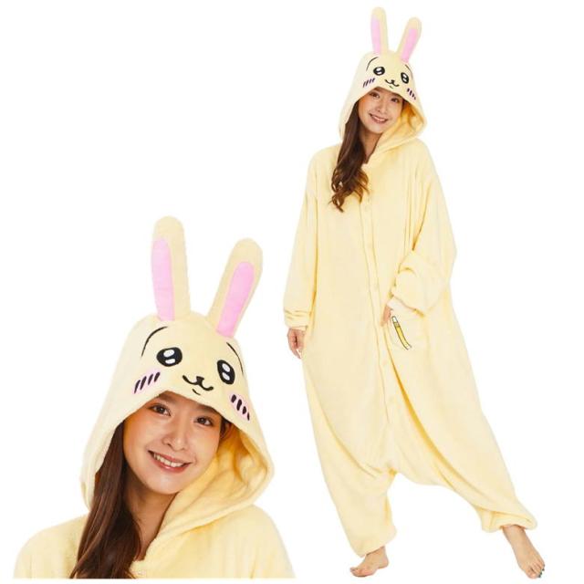 ちいかわ 着ぐるみ フリース キャラクター コスプレ うさぎ ハチワレ