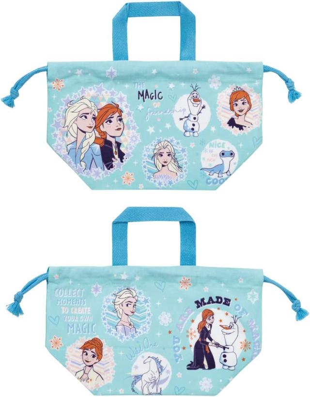 ランチ巾着 アナと雪の女王 22 スケーター KB7 日本製 ディズニー