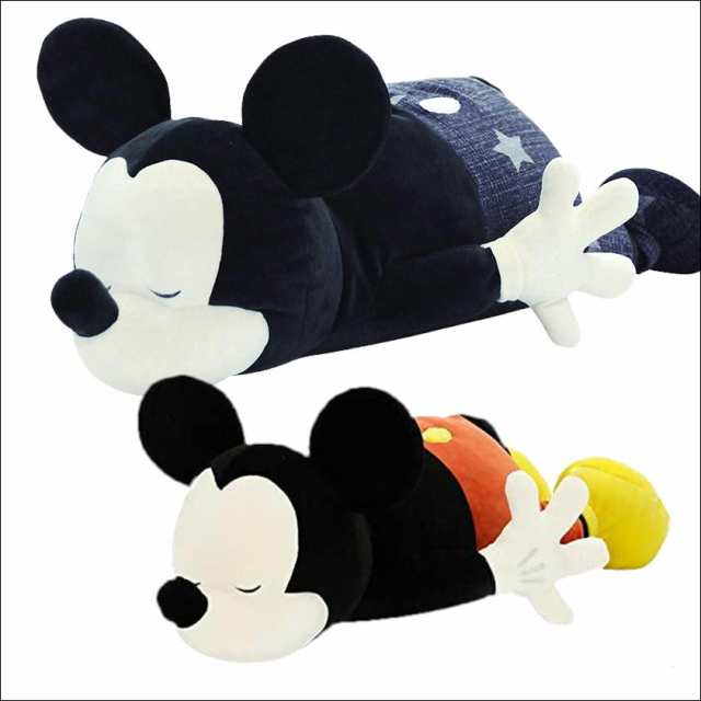 ミッキーマウス 抱き枕 ディズニー キャラクター ミッキー Mサイズ ぬいぐるみ 人形 もちもち 寝そべり W24xd60xh17cm リブハートの通販はau Pay マーケット Ashop