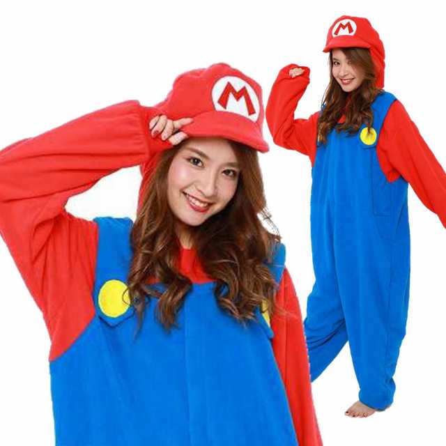 着ぐるみ スーパーマリオ フリース サザック コスプレ SAZAC マリオ キャラクター きぐるみ 大人用 BAN-225 仮装 なりきりの通販は