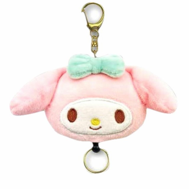 サンリオ フェイスリール マスコット キーホルダー キャラクター