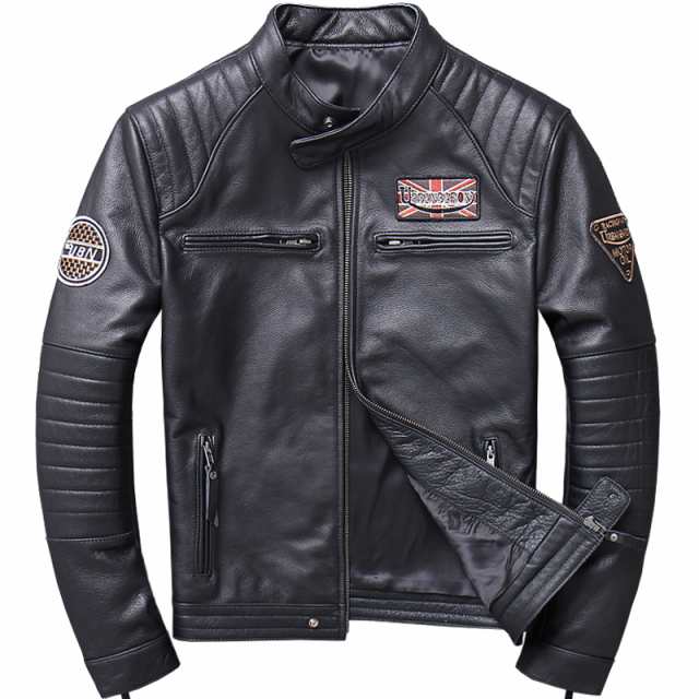 レザージャケット メンズ バイクジャケット 新品 セール 本革レザージャケット おしゃれ カッコイイ スリムフィット イケメン必須の通販はau Pay マーケット Oggi Shop