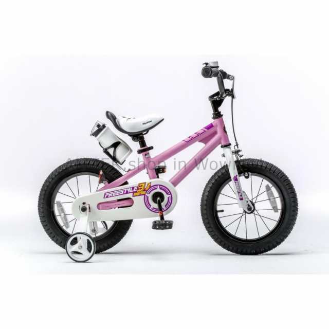 Bmx ピンクスチールフォーク18インチホイールフリースタイルbmxキッズバイクトレーニングホイール付 Pink Steel Fの通販はau Pay マーケット Allier Shop