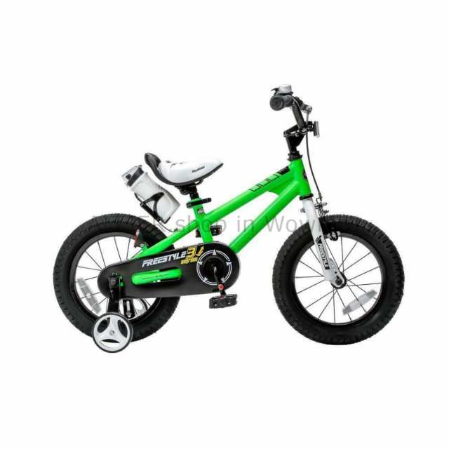 Bmx 14インチフリースタイルbmxキッズ自転車バイク男の子女の子トレーニングホイール子供グリーン 14 Inch Freesの通販はau Pay マーケット Allier Shop