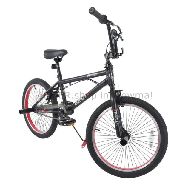 Bmx 男の子フリースタイルbmxバイク自転車黒と赤のアンチスキッドタイヤスポーツ Boys Freestyleの通販はau Pay マーケット Allier Shop