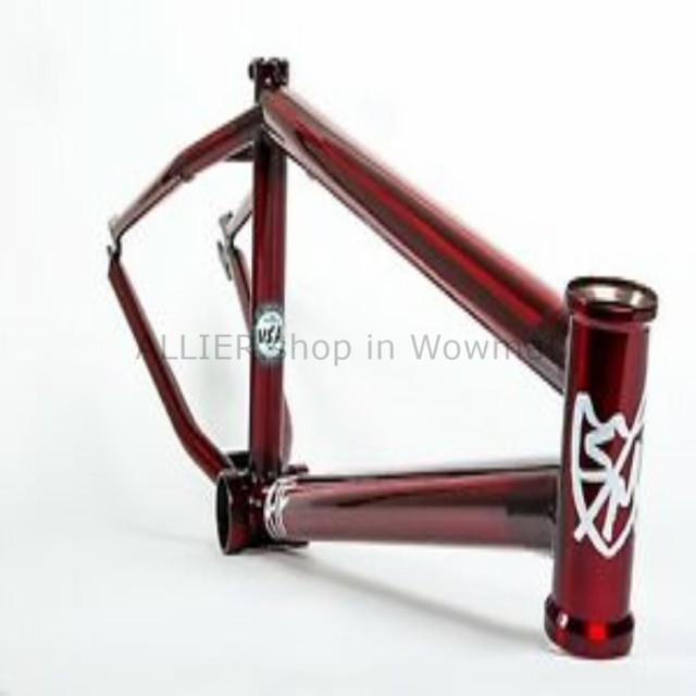 BMX S＆amp; M BIKES ATFフレーム21.5レッドBMX自転車用クリアフィット 