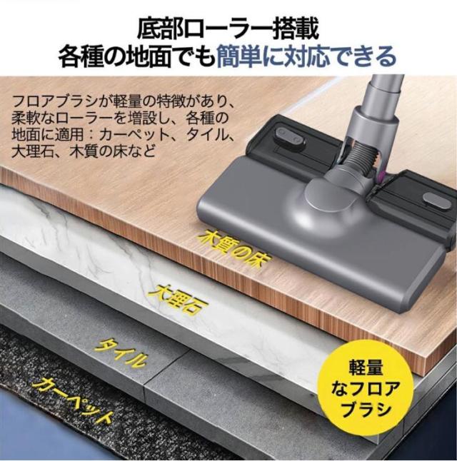 新品未使用液晶ディスプレイ49800Pa コードレス掃除機 本体　ハンディ 掃除機 コードレス ハンディ 49800pa吸引力 【2026革新モデル&超強力