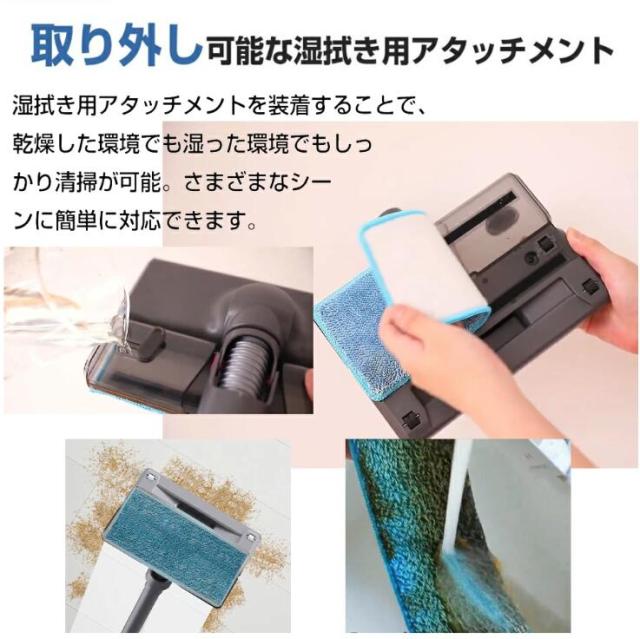 掃除機 コードレス ハンディ 49800pa吸引力 【2026革新モデル&超強力