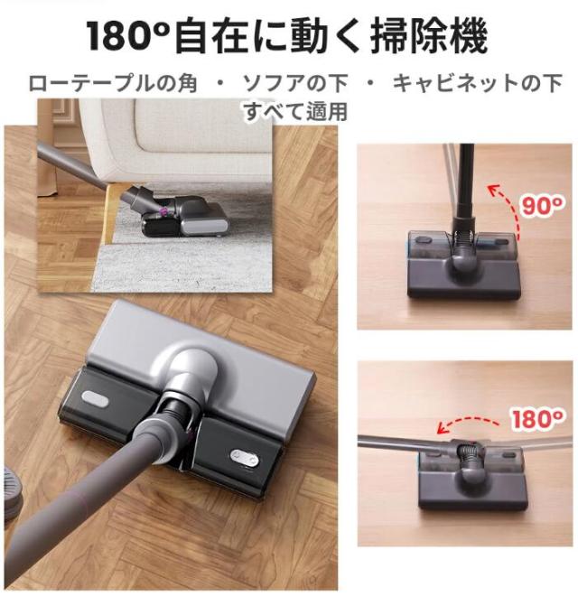 掃除機 コードレス ハンディ 49800pa吸引力 【2026革新モデル&超強力