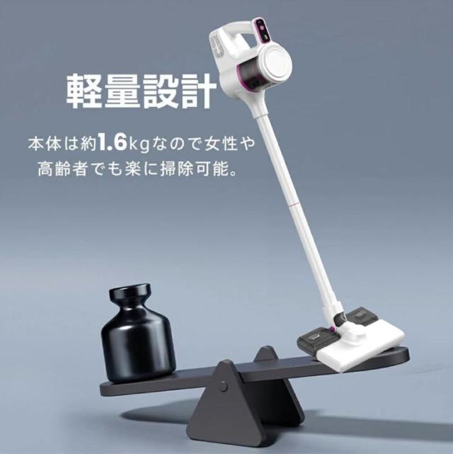 掃除機 コードレス ハンディ 49800pa吸引力 【2026革新モデル&超強力