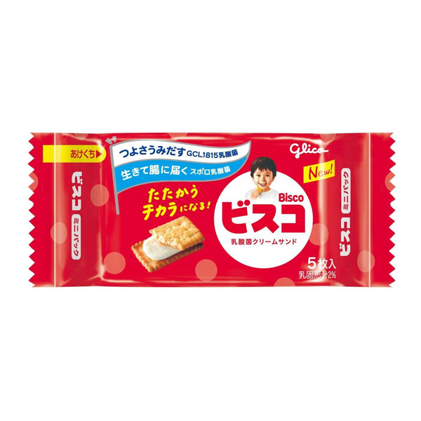 グリコ ビスコミニパック 5枚 320コ入り 2025/04/08発売 (4901005004238c)
