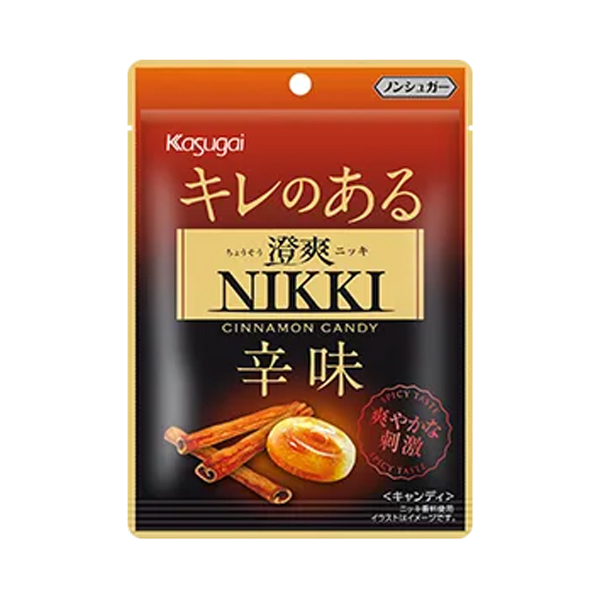 春日井製菓 澄爽NIKKI 37g（個装紙込み） 72コ入り 2025/10/06発売 (4901326037854c)