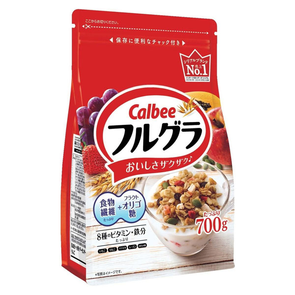 カルビー フルグラ 700g 12コ入り 2025/02/03発売 (4901330748296x2)の通販は