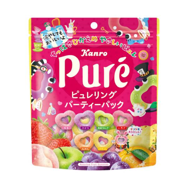 カンロ ピュレリングパーティーパック 156g 16コ入り 2022/11/28発売 (4901351022245c)
