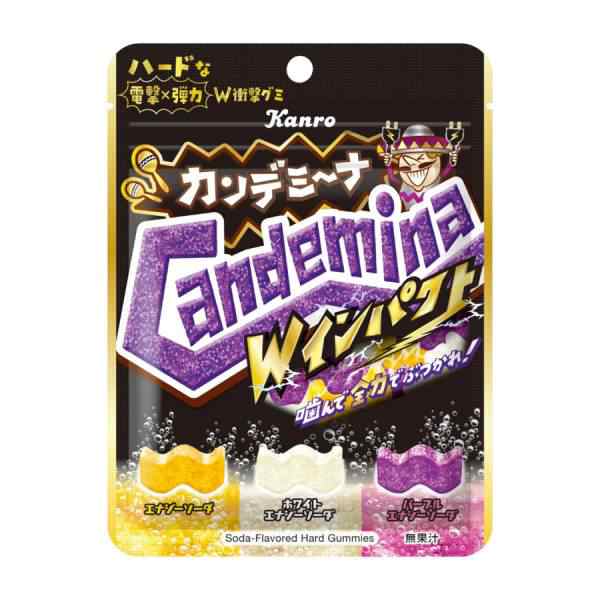 カンロ カンデミーナグミ Wインパクト 72g 72コ入り 2024/10/07発売 (4901351025512c)